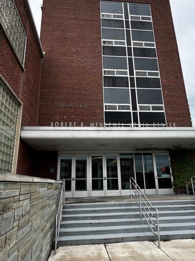 Watson Hall back entrance